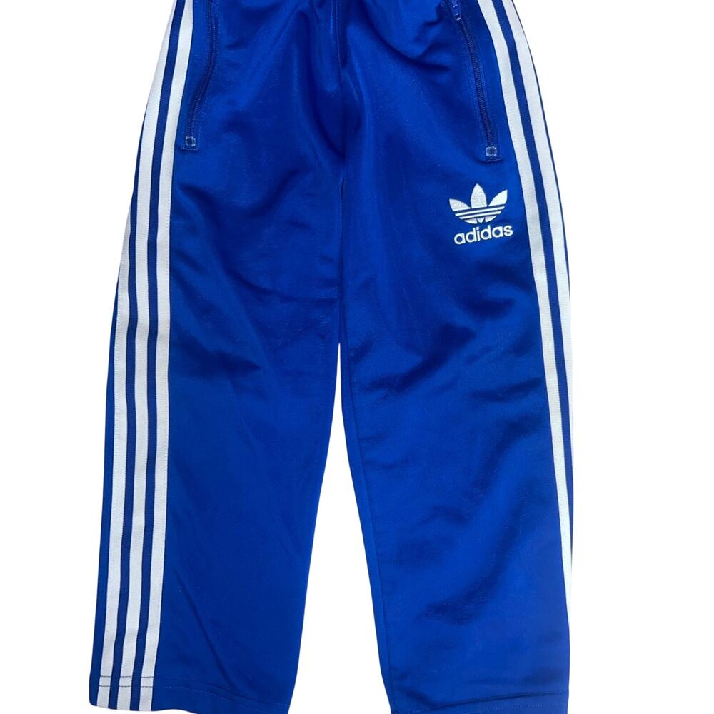 Adidas Boys Blue & White Athletic Pants Sweatpants - Size: 2-3T - Fits like 3T